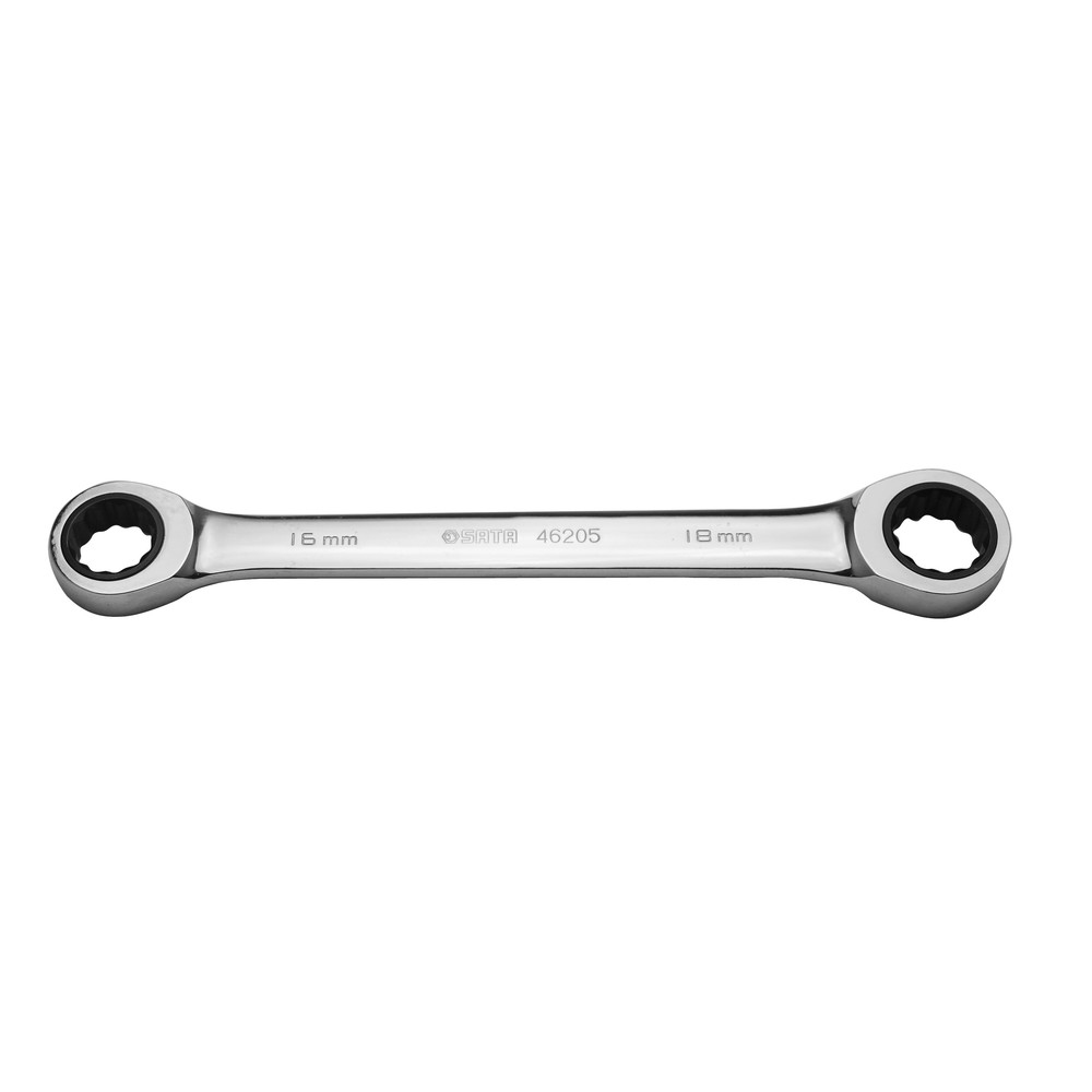 Ratschen-Doppelringschlüssel, 8x10 mm