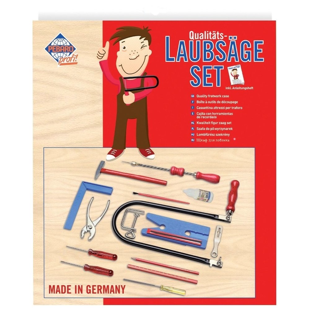Laubsägeset im Buntkarton Modell 925P Bausch