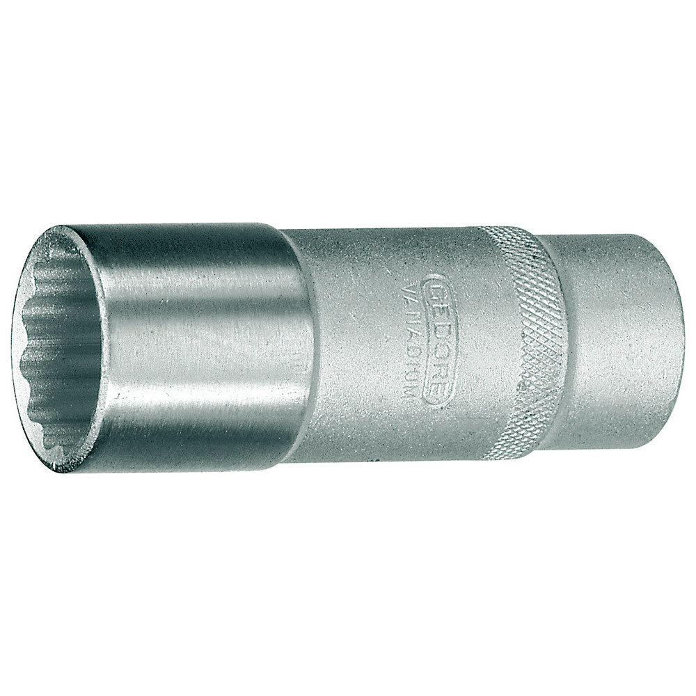 Steckschlüssel-Einsatz 1/2" 30 mm 12-kant lang