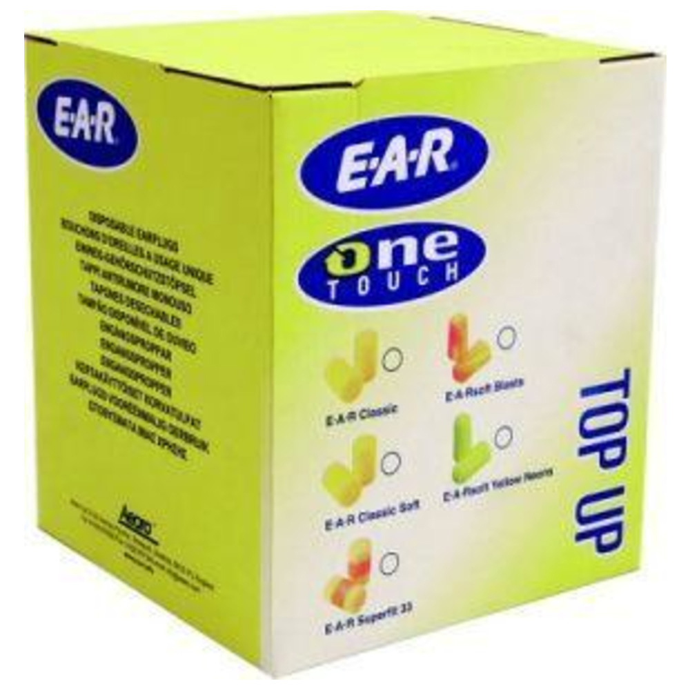 Nachfüllbeutel EAR Soft Top up yel.Neons(a 500 Paar)