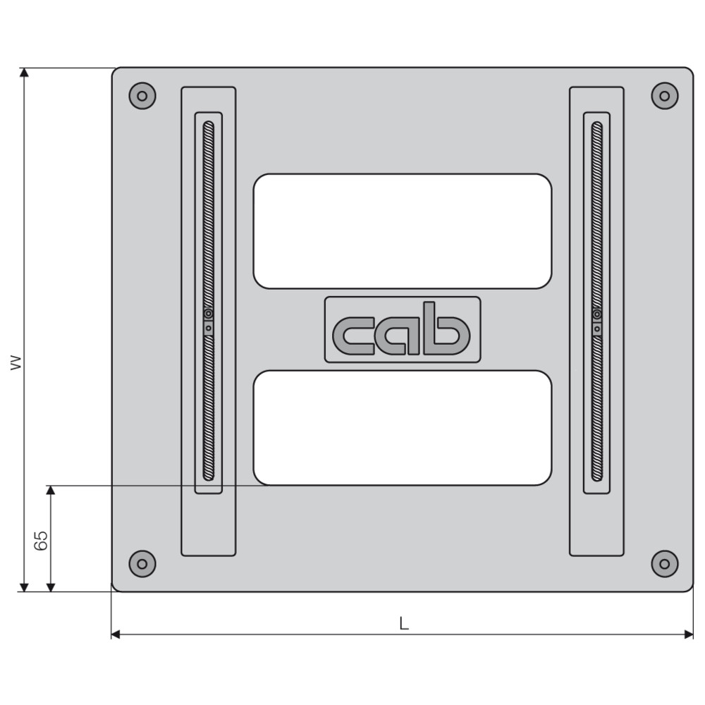 cab Leiterplattenmagazin Serie 600, 355 x 320 x 563 mm, 601.2/Polycarbonat, Bild 5