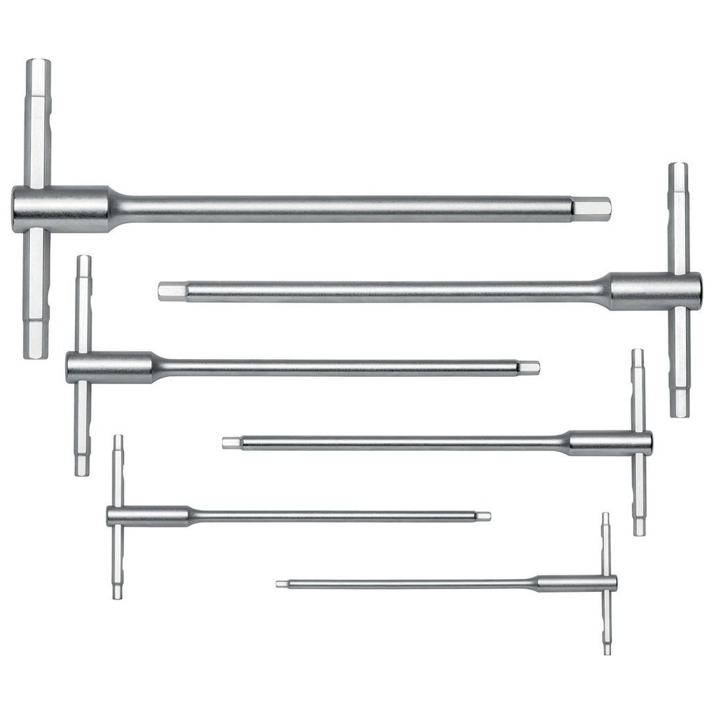 T-Griff-Schraubendreher- Satz mit Gleitgriff 5-teilig 2,5-6mm PB Swiss Tools