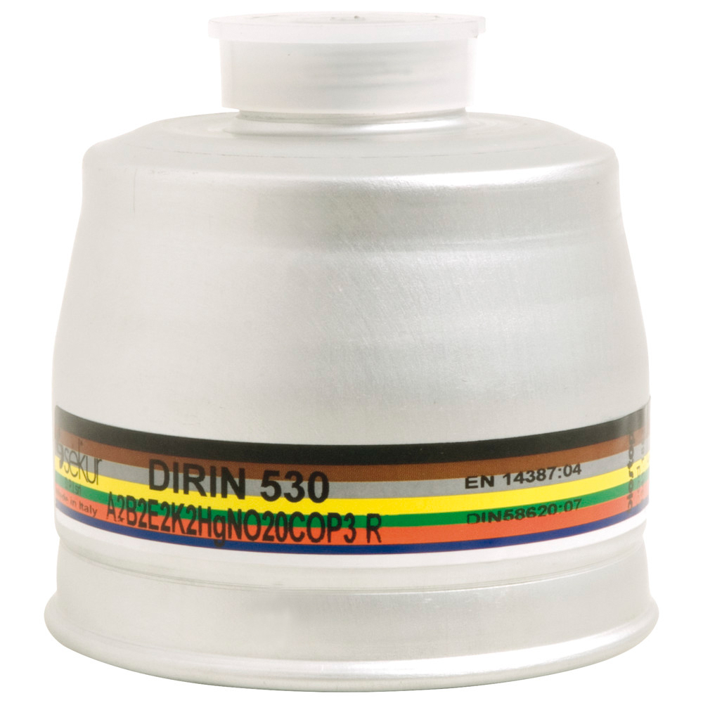 Mehrbereichskombifilter Dirin 530, A2B2E2K2 Hg NO 20CO-P3 R D
