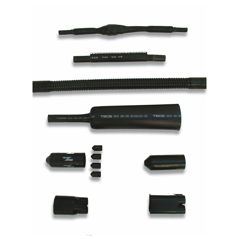 Verbindungs-Schrumpfmuffen für Pressverbinder oder Schraubverbinder 1kV 6-25