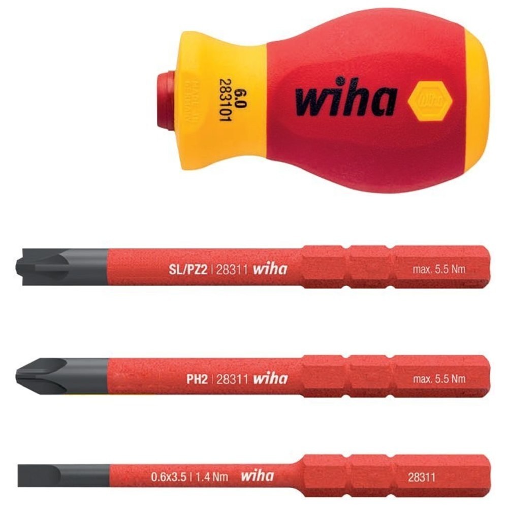Schraubendreher Set VDE 4tlg. SoftFinish Wiha