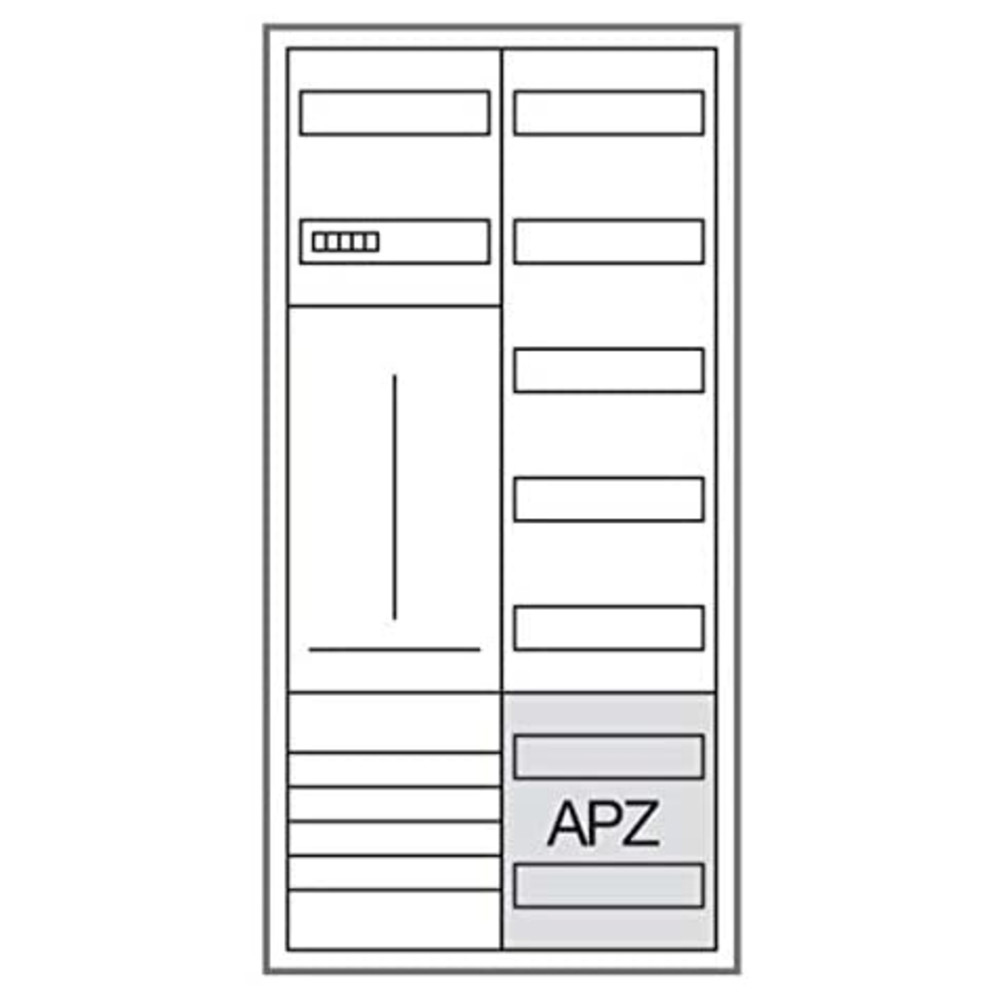 Komplettschrank universZ, 1.100 x 550 x 205 mm
