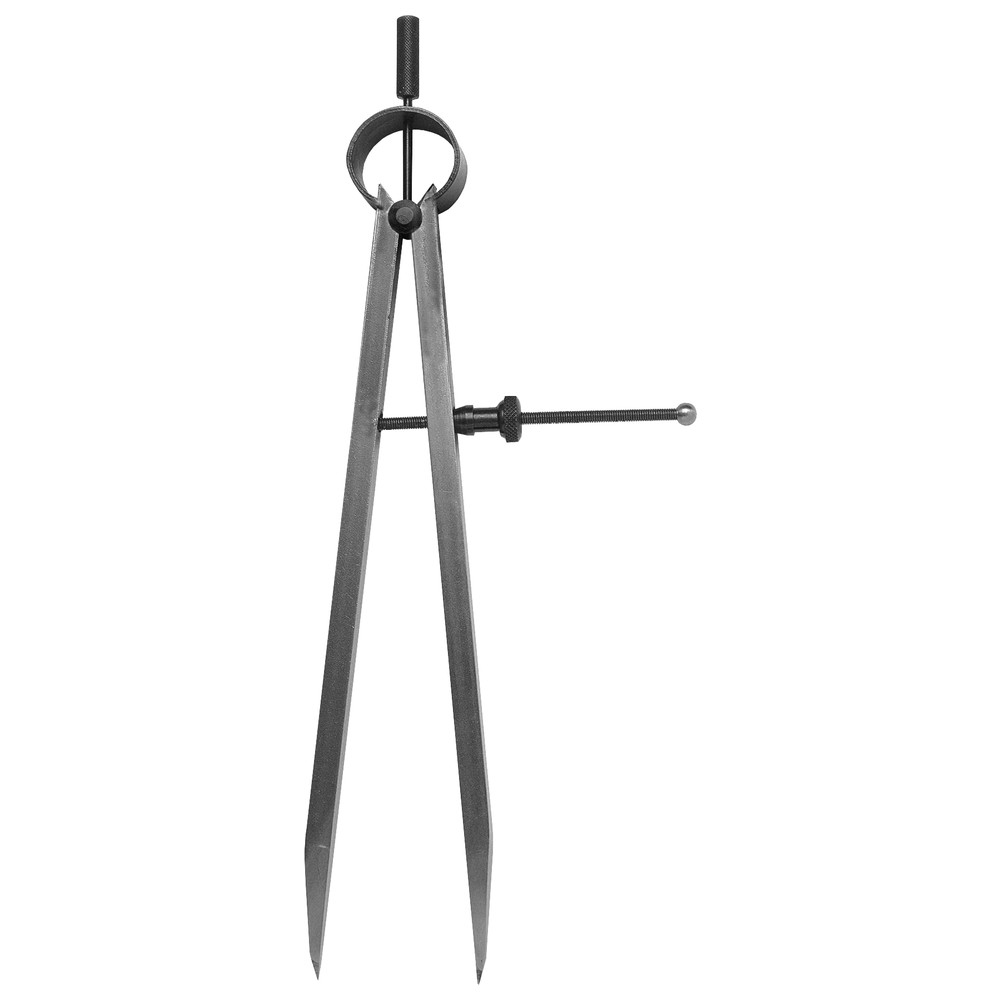 Präzisions-Spitzzirkel DIN 6487, Länge 125 mm