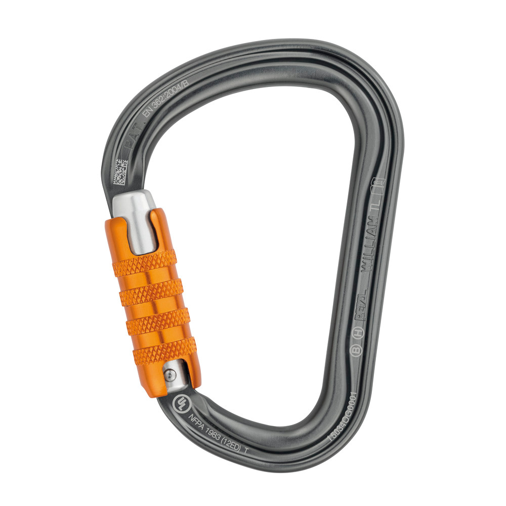 Aluminium-Karabiner WILLIAM, Triact-Lock