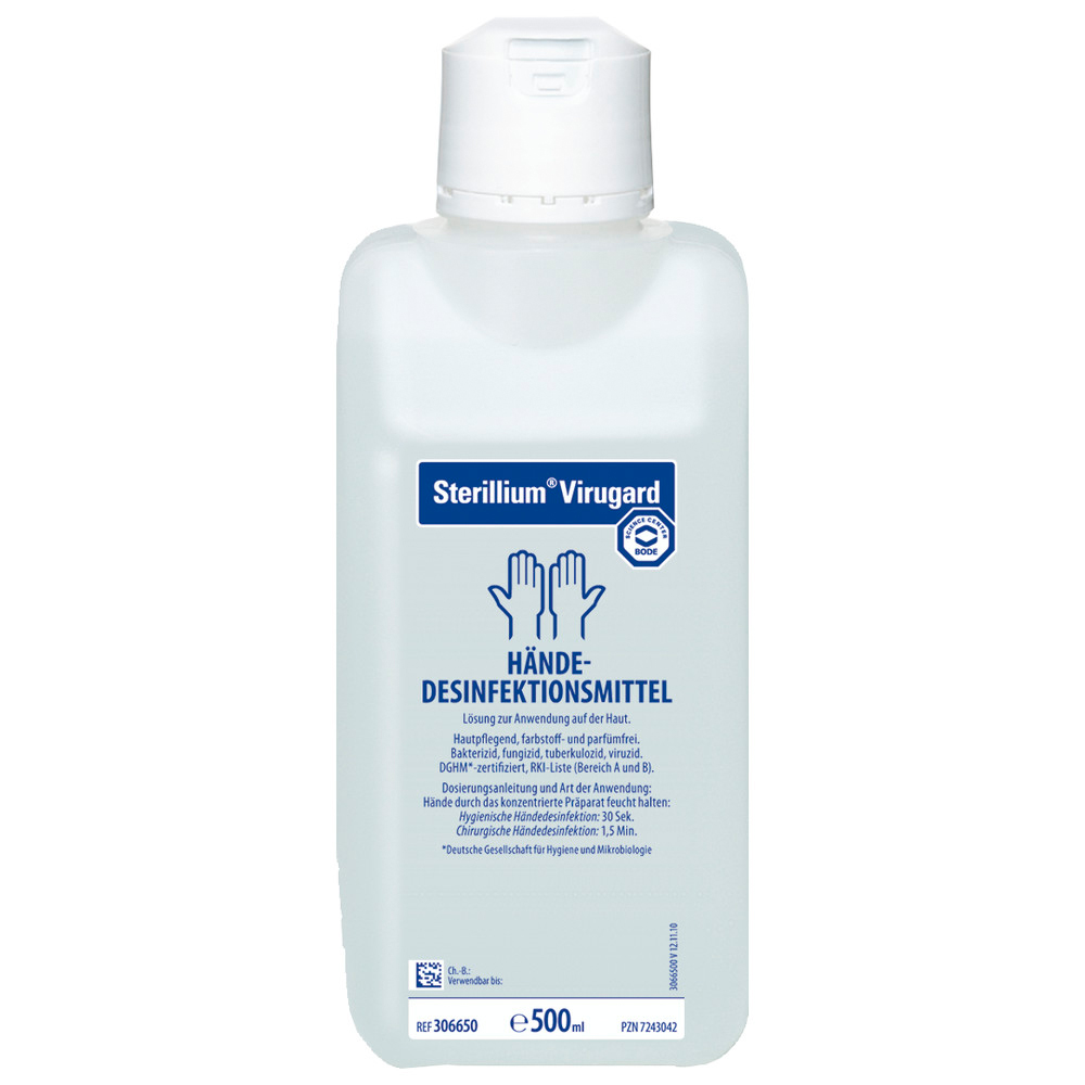Bode Chemie Handdesinfektionsmittel Sterillium Virugard, 500 ml