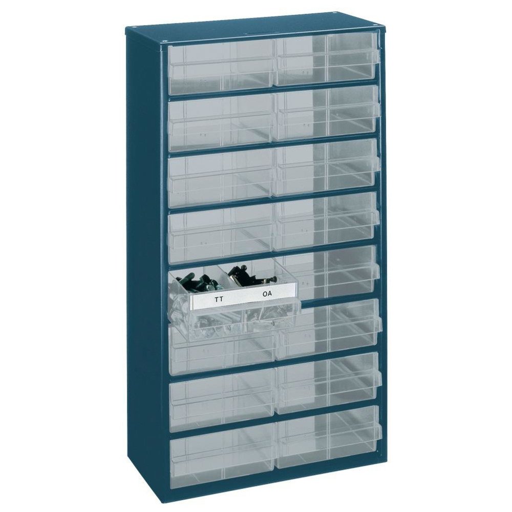 Schubladenmagazin Typ 1216-04 blau