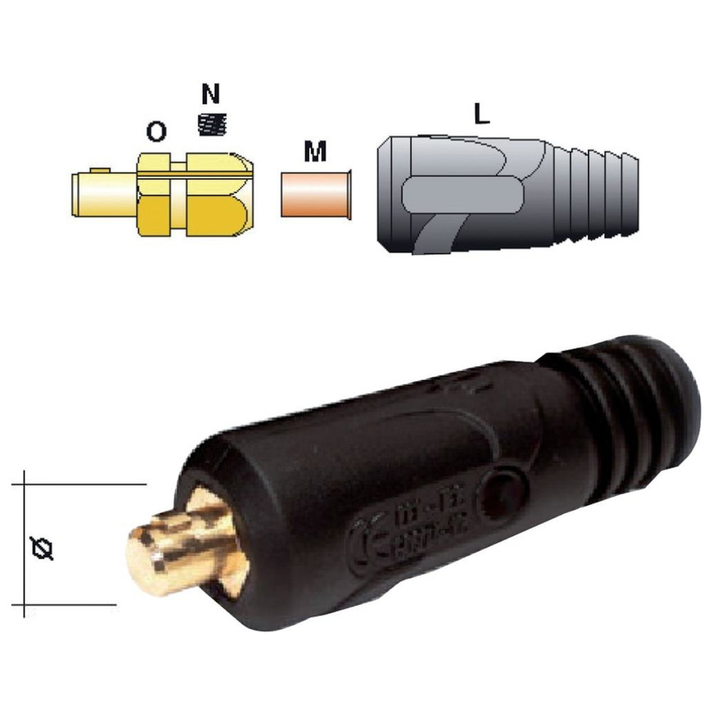 Stecker 400 A/35 qmm