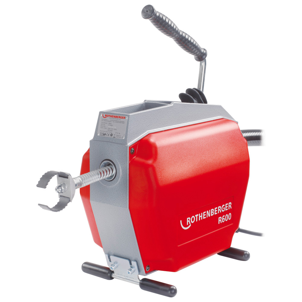 Rohrreinigungsmaschine R600 mit Schlauch