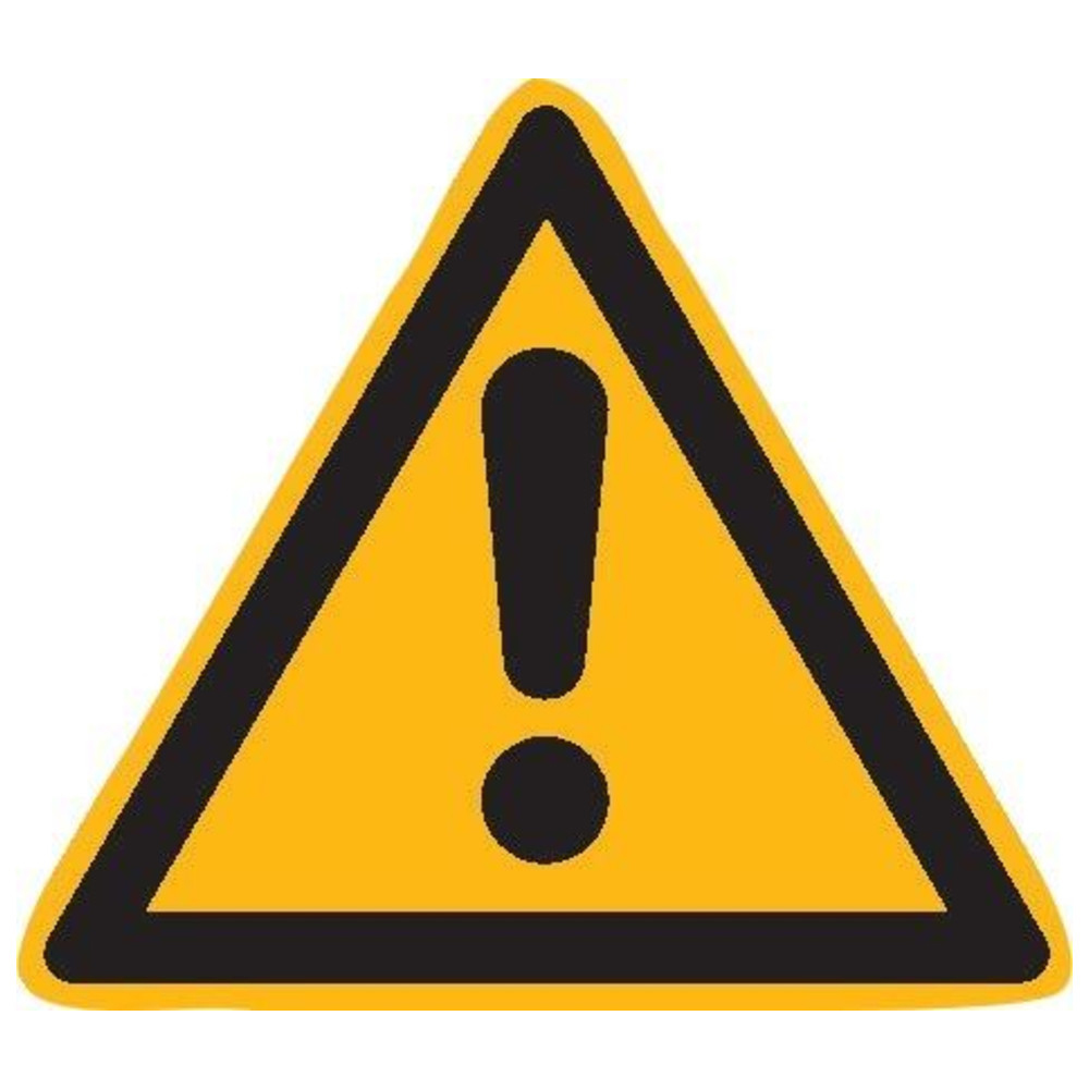 Warnschild Fol Gefahrstelle SL 200 mm