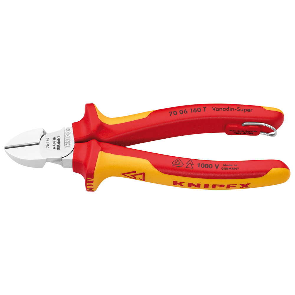 Seitenschneider VDE TT 160 mm m.Mehrkomponenten-Griff