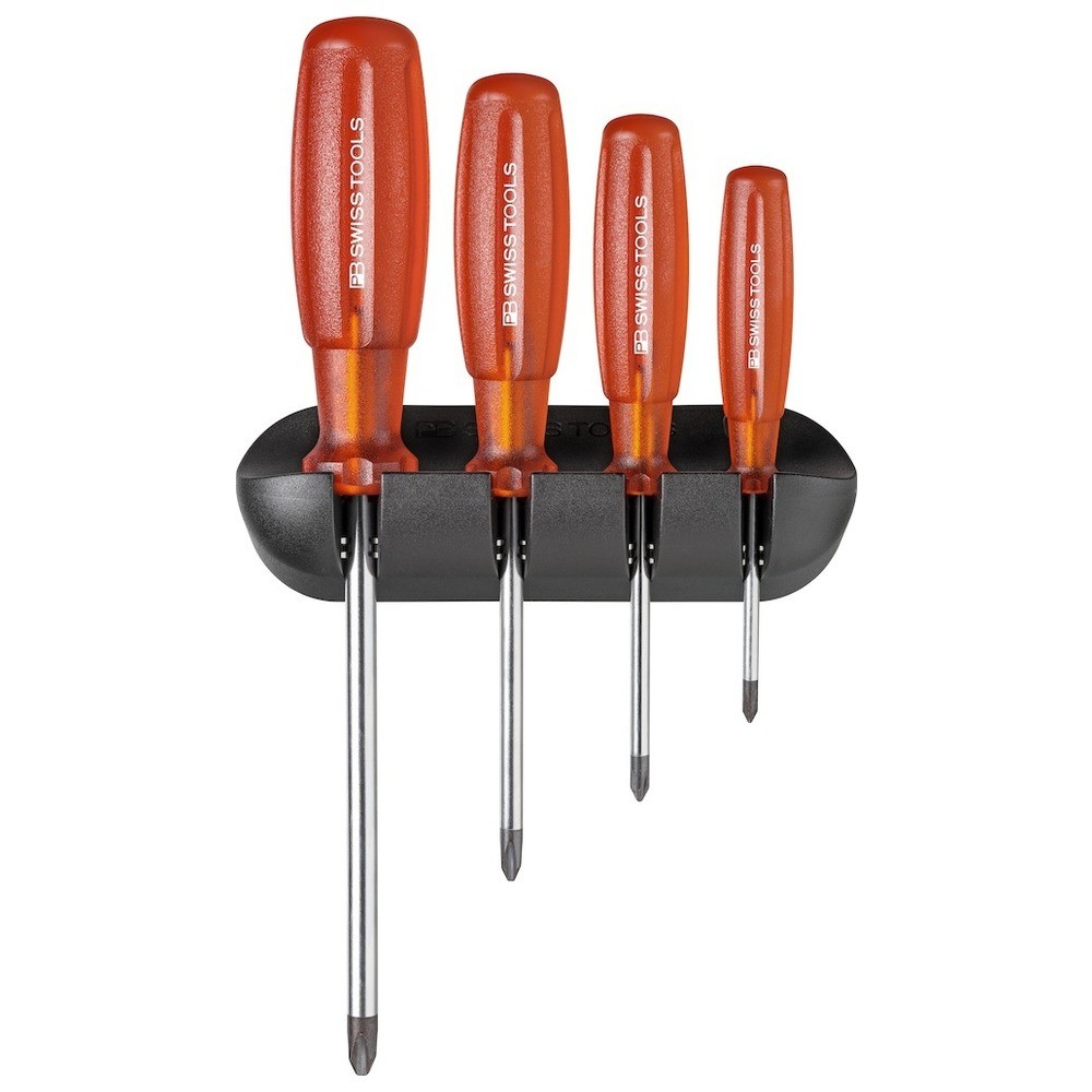 Schraubendreher-Satz 4-teilig PH im Wandhalter Multicraft PB Swiss Tools