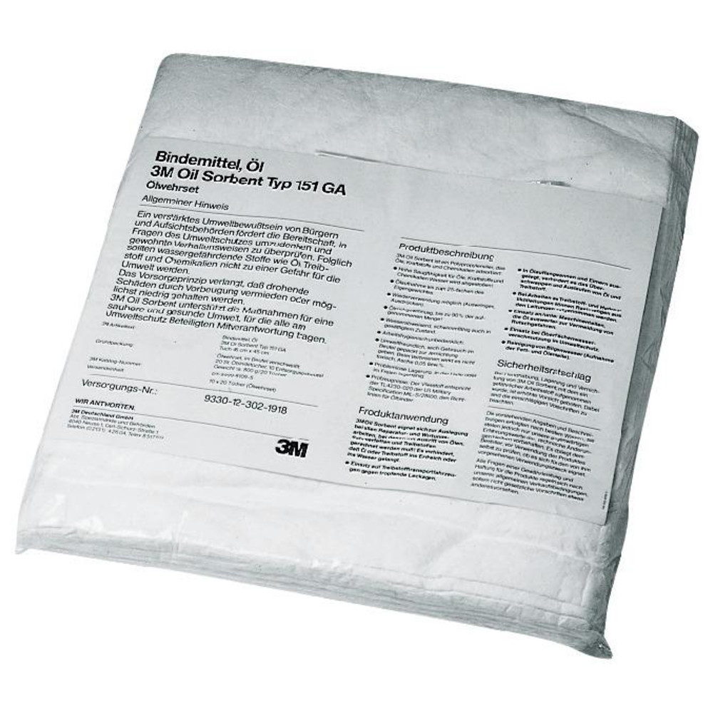 Ölbindevlies 3M T151GA Tücher