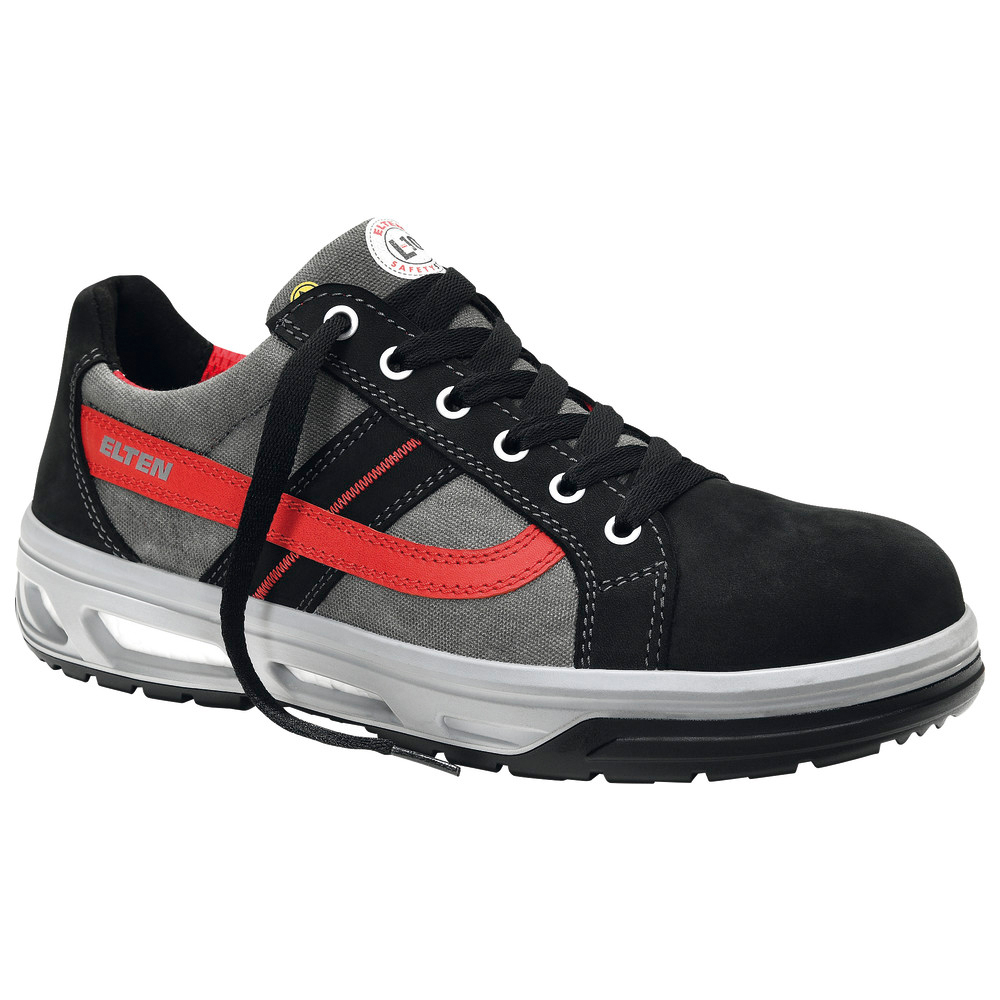 ESD-Sicherheitsschuh Newton Black Low, 36, schwarz/grau