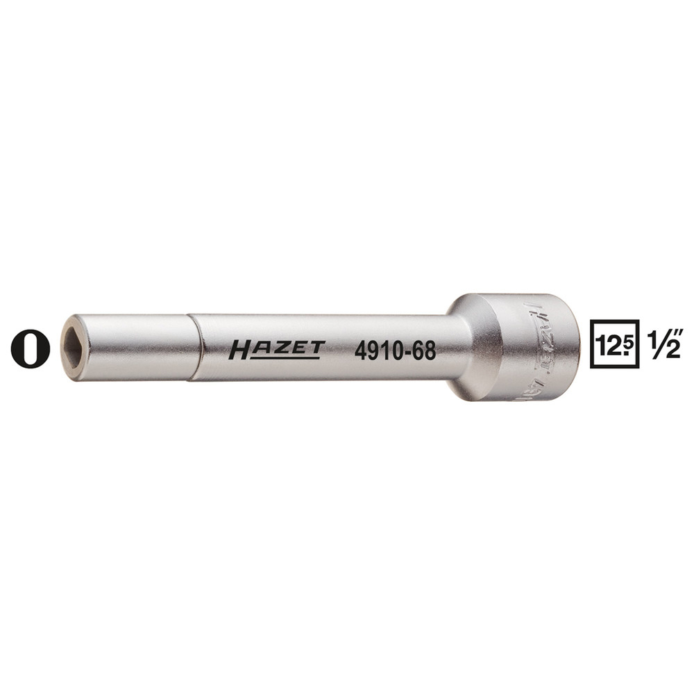 Verlängerung 4910-71 - Vierkant hohl 12,5 mm (1/2 Zoll) - Zapfenprofil hohl - G