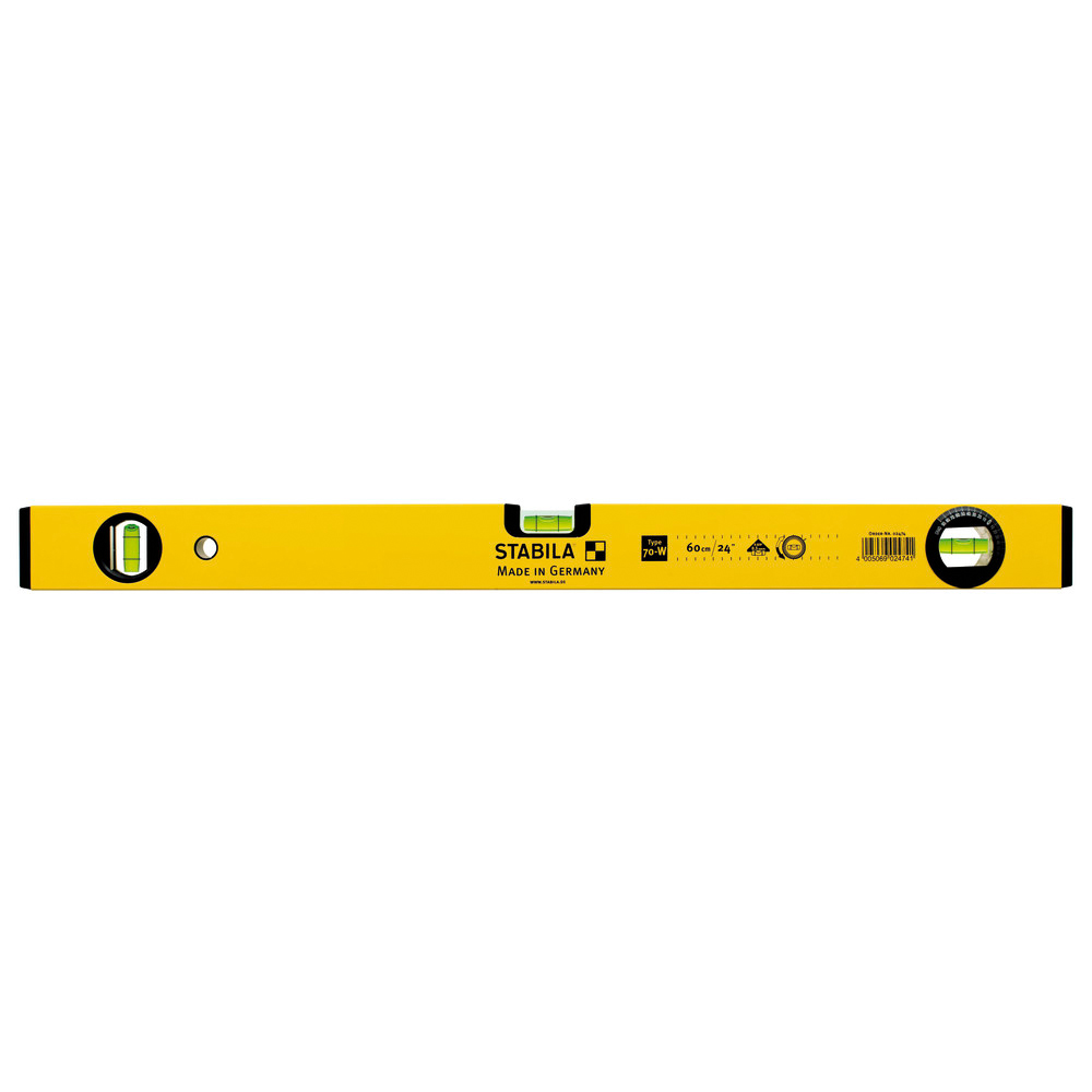Wasserwaage LM mit Winkel 70W 80cm