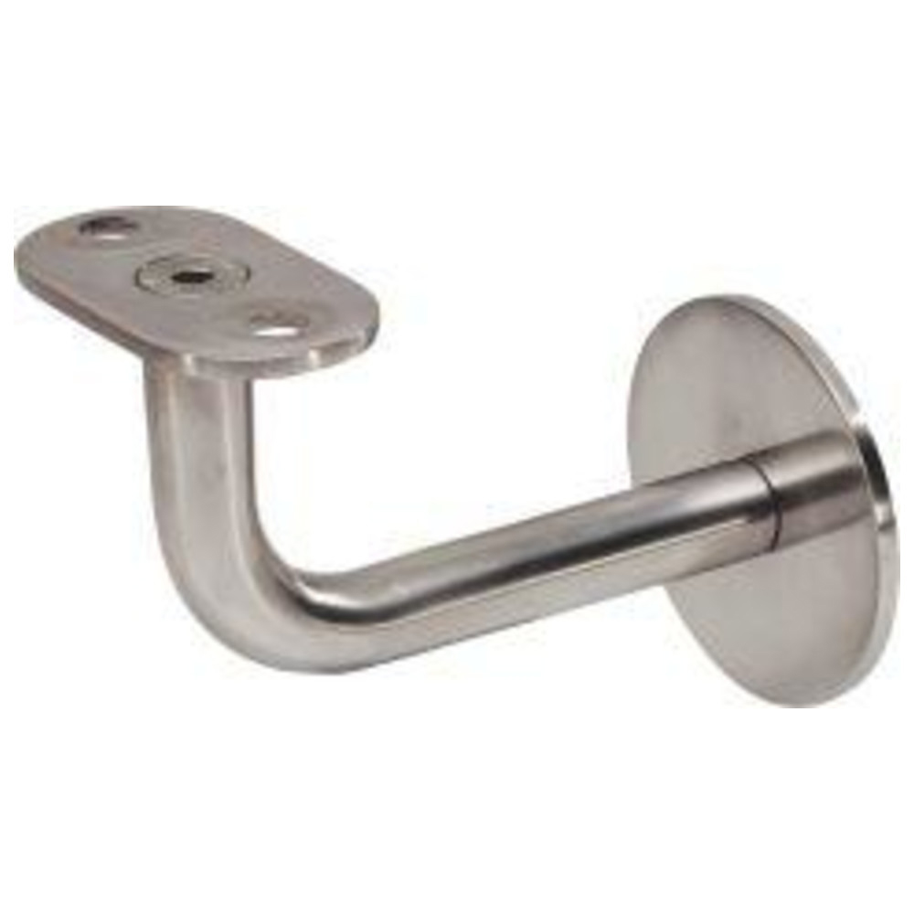 KWS 4571 Handlaufstütze Edelstahl für 75 mm Wandabstand