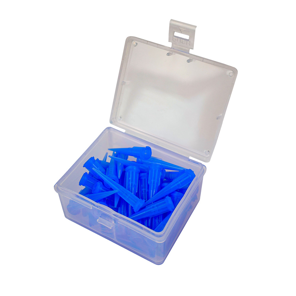 WETEC Kunststoff-Dosiernadel, 0,41 mm / Gauge 22, blau, Bild 3