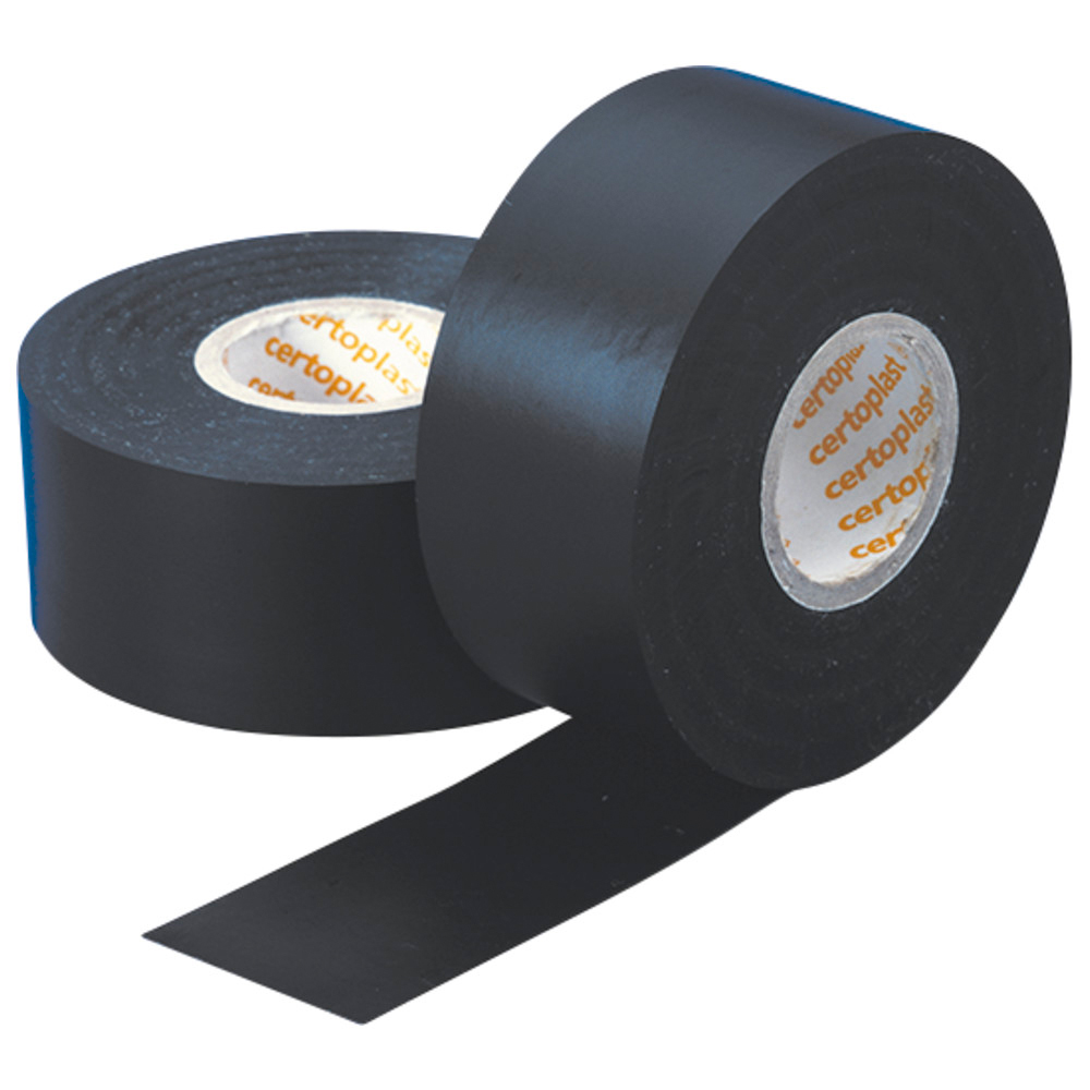 Elektroisolierband 602, schwarz, 12 mm x 10 m