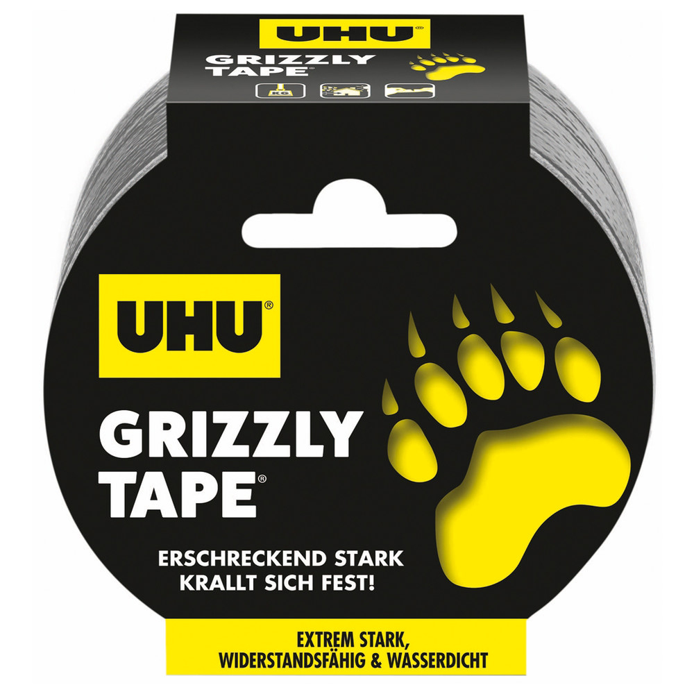 UHU Grizzly Tape, Breite/Länge 49 mm x 25 m