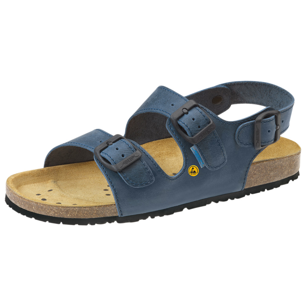 ESD-Sandale Nature 4096, Größe 34, blau