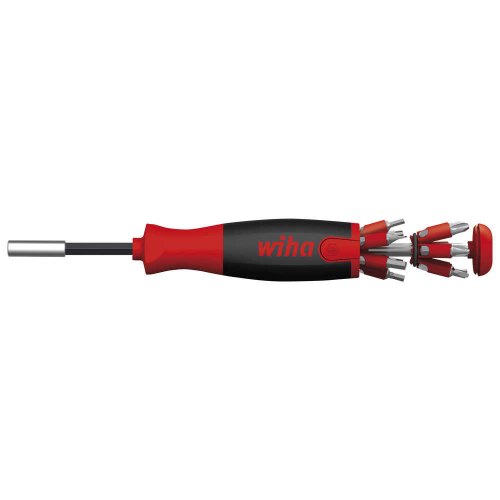 Schraubendreher mit Bit Magazin LiftUp 25, mit 12 Bits