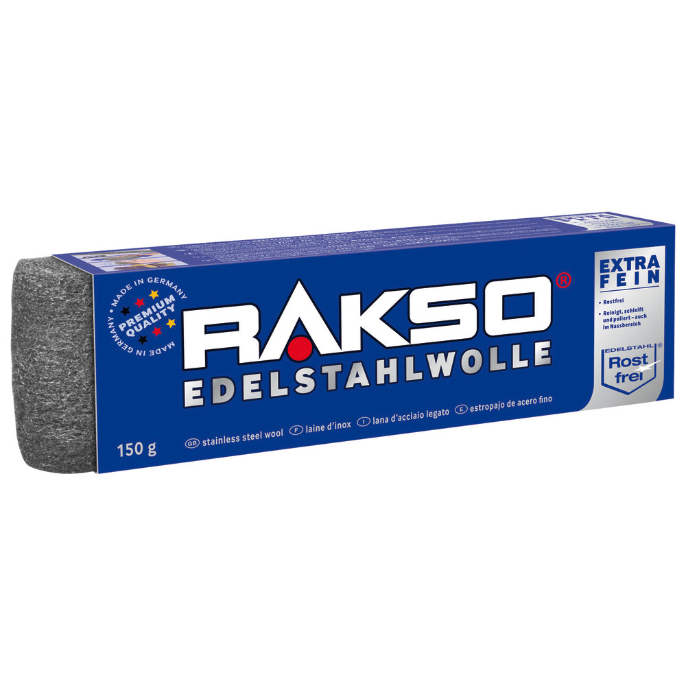 Edelstahlwolle Gr. 00 extra fein, 150 g