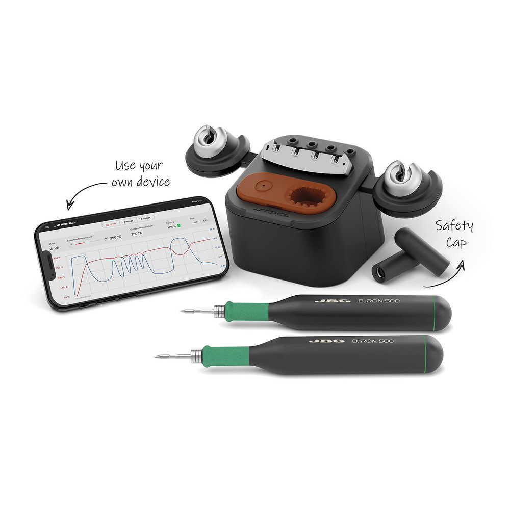 Präzisions-Station B.IRON 500 Dual, mit zwei Handstücken, inklusive Tablet
