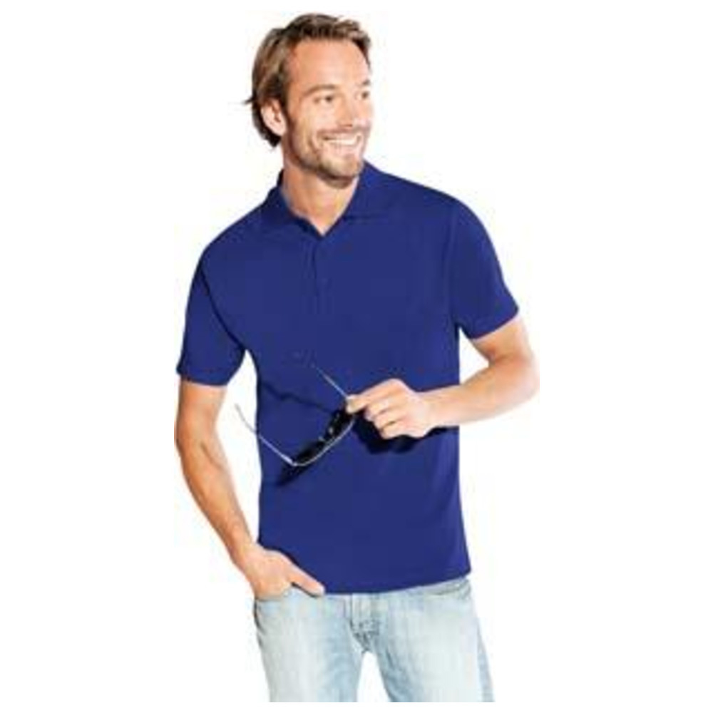 Poloshirt, Gr. L, royal