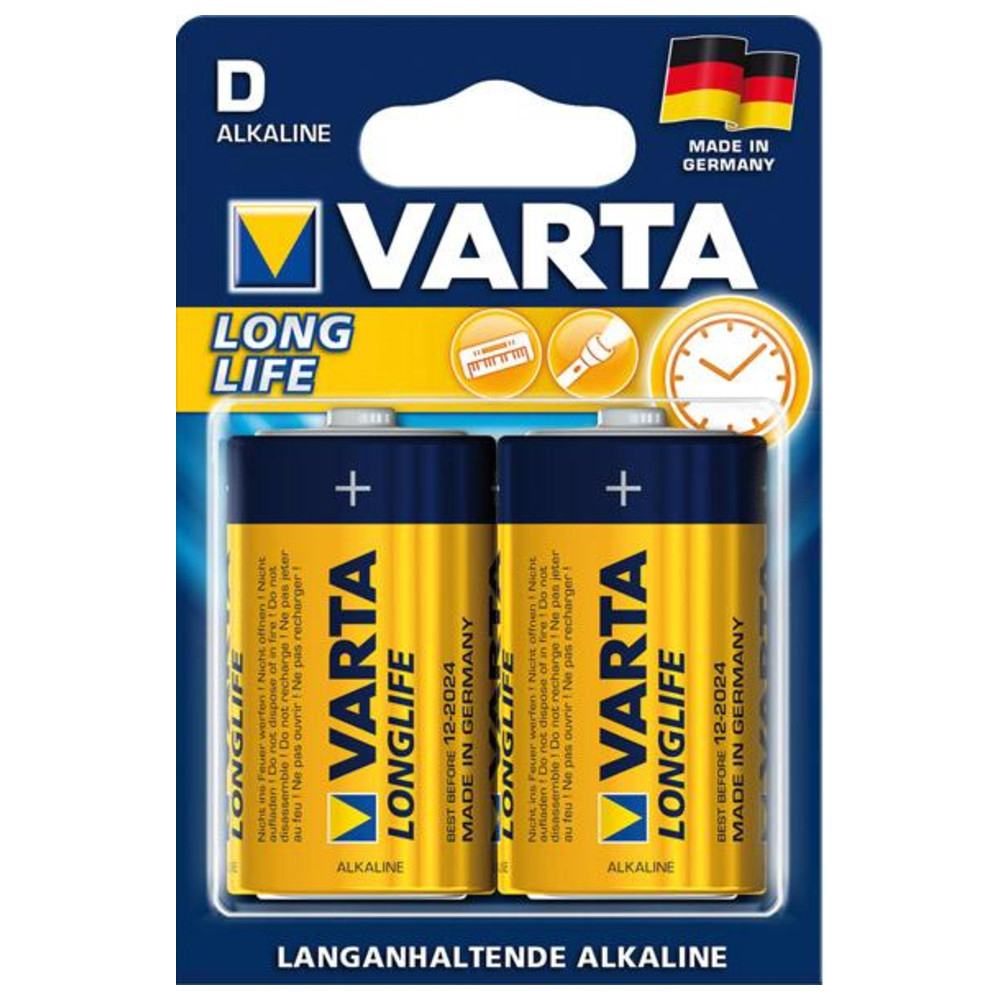 Longlife Extra Mono/D/LR20 4er Folie, 1,5V