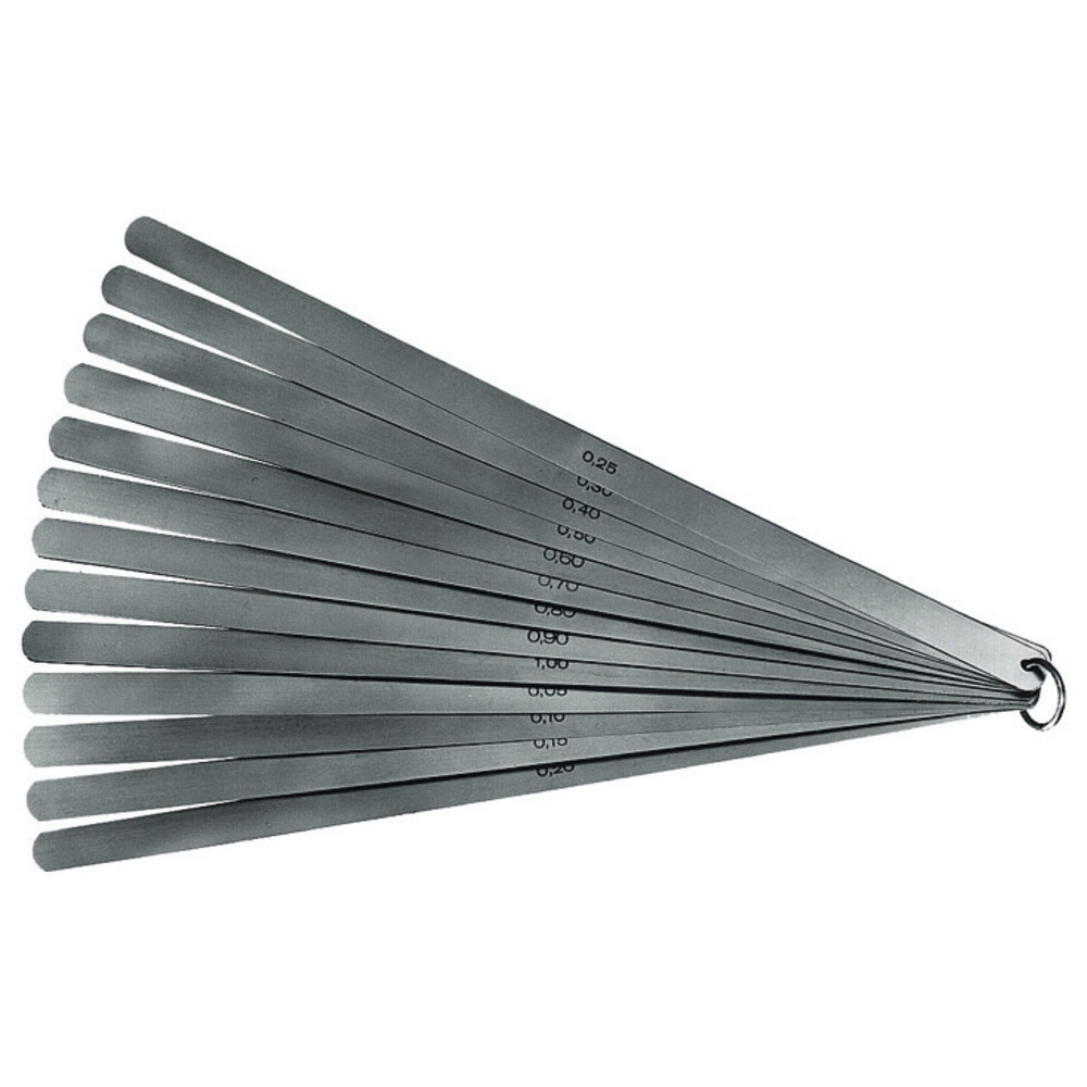 Kolbenspiellehre 13 Blatt 0,05-1,0 mm