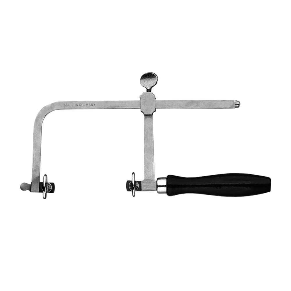 Feinmechaniker-Sägebogen, Abmessung 160x80 mm, mit Spannhaken