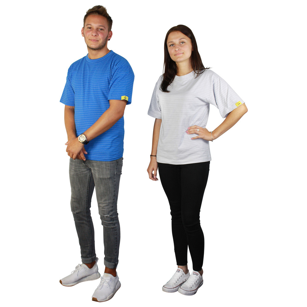 ESD-T-Shirt, L, grau