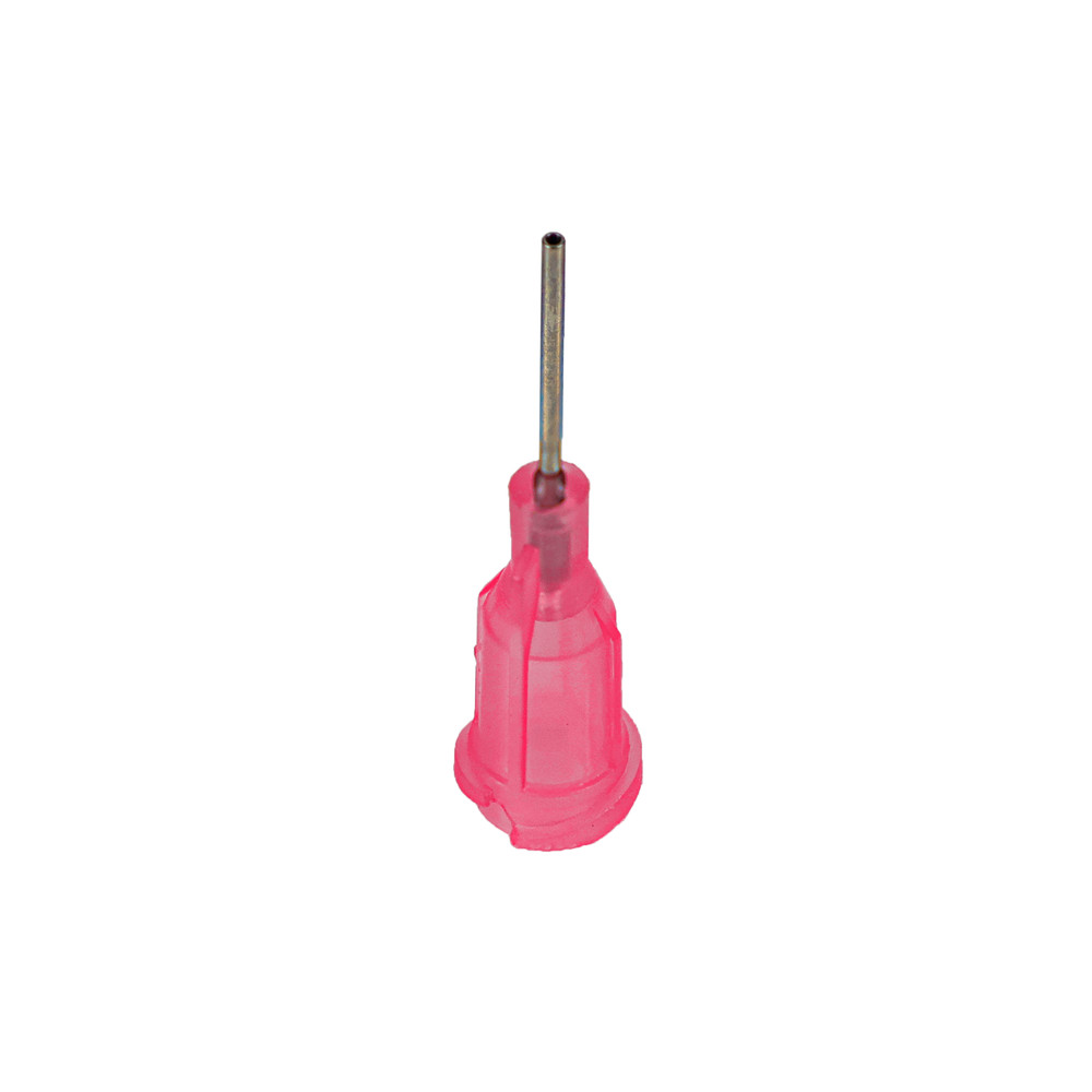 WETEC Dosiernadel, gerade, 1/2", 0,60 mm / Gauge 20, rosa, Bild 2