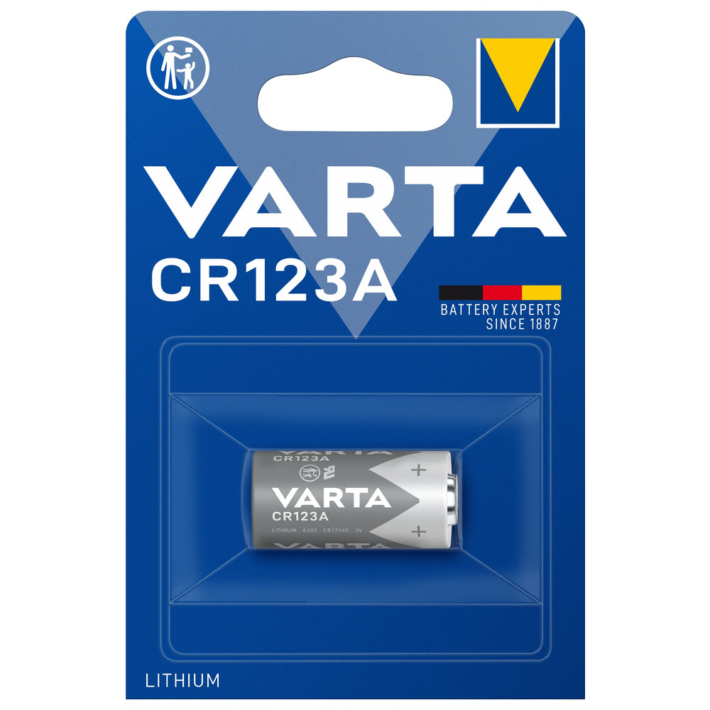 Lithium-Batterie CR123A
