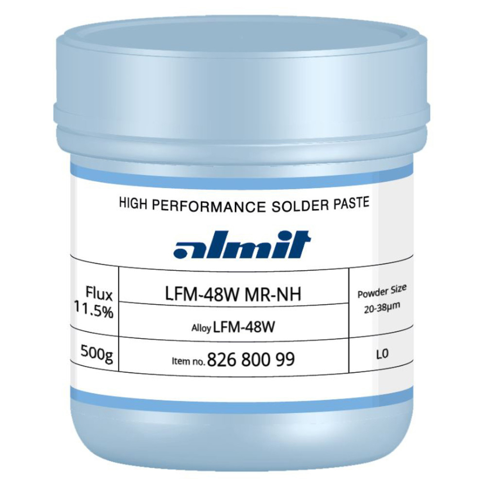 Lotpaste, LFM 48W MR-NH, 20-38 µm, Dose 500 g