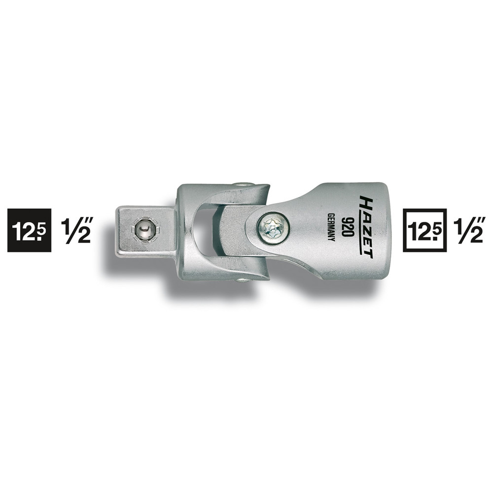 Universalgelenk 920 - Vierkant hohl 12,5 mm (1/2 Zoll) - Vierkant massiv 12,5 m