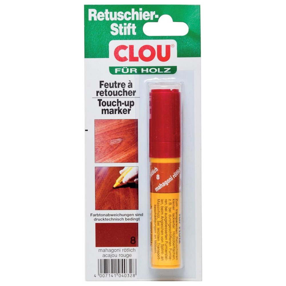 Retuschierstift Nr. 8 mahagoni rötlich