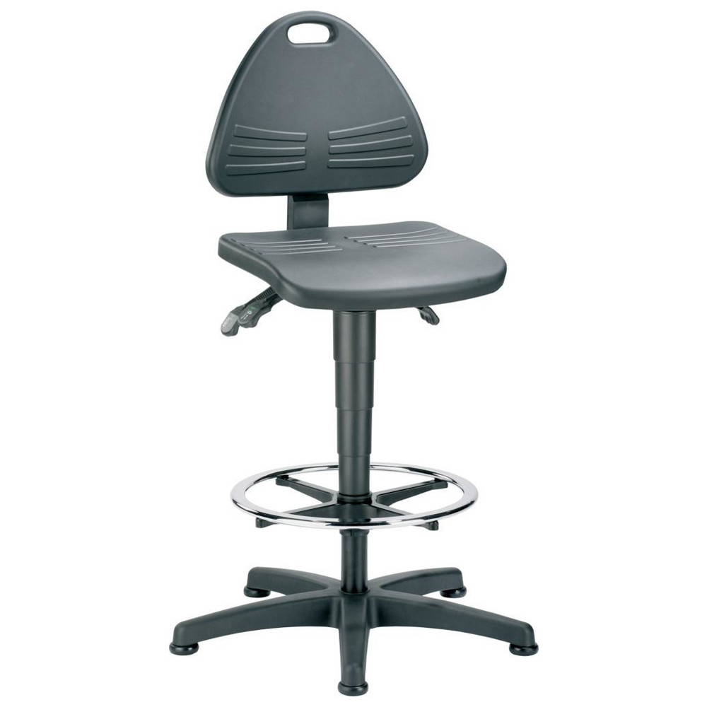 Stuhl Isitec 9613-2000 mit Gleitern und Fussring
