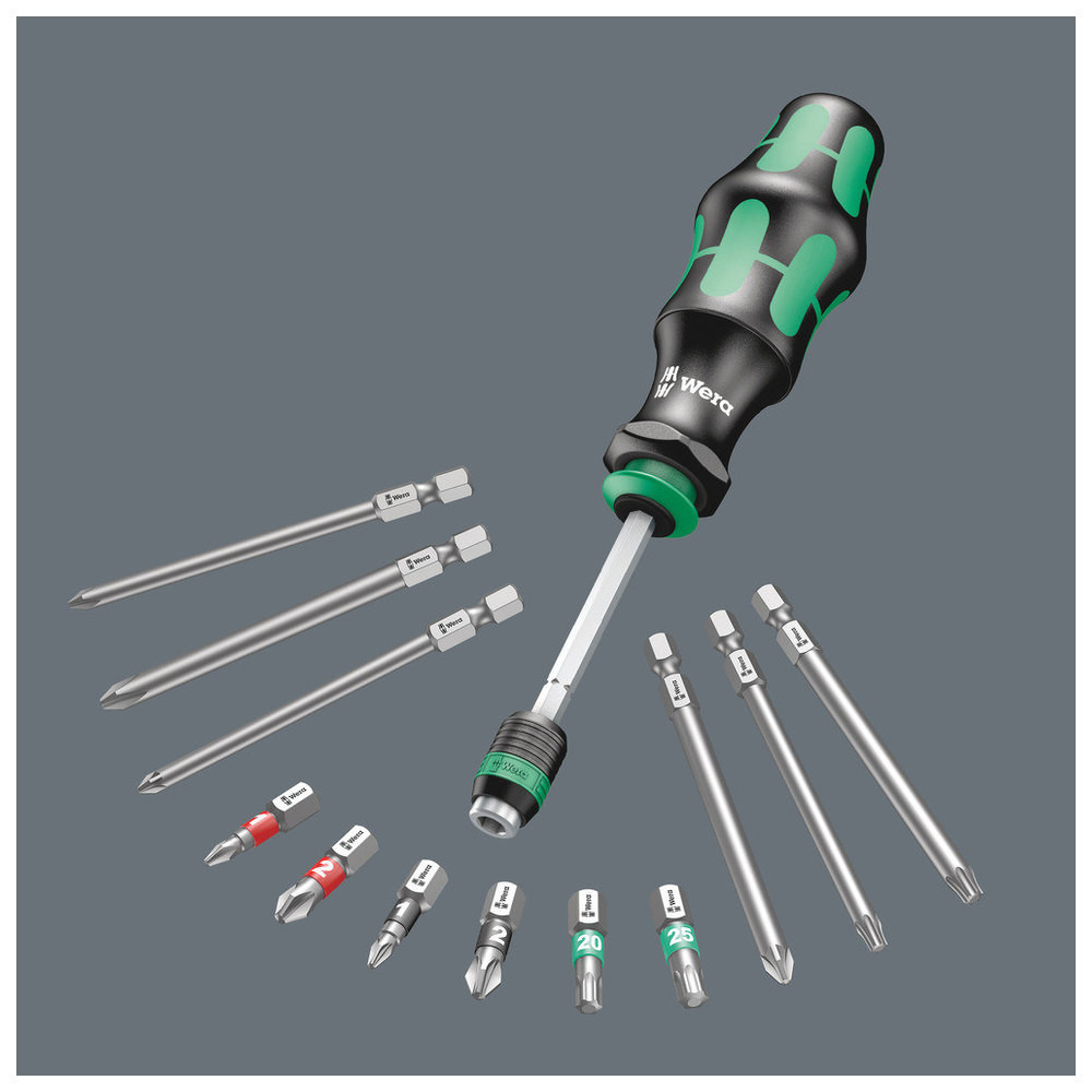 Magazin-Bithalter-Satz Kraftform Kompakt 20 Toolfinder 13-teilig Wera