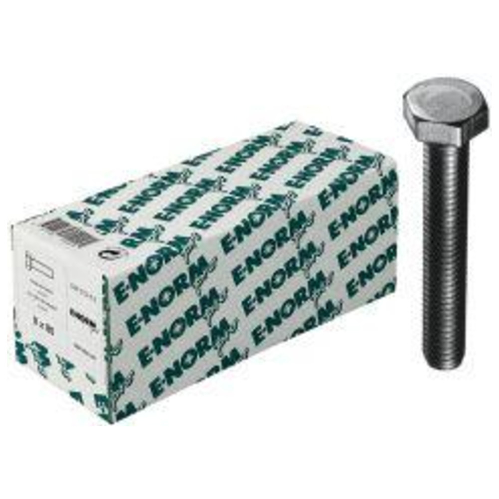 DIN 933 8.8 galZn M10 x 100 HP