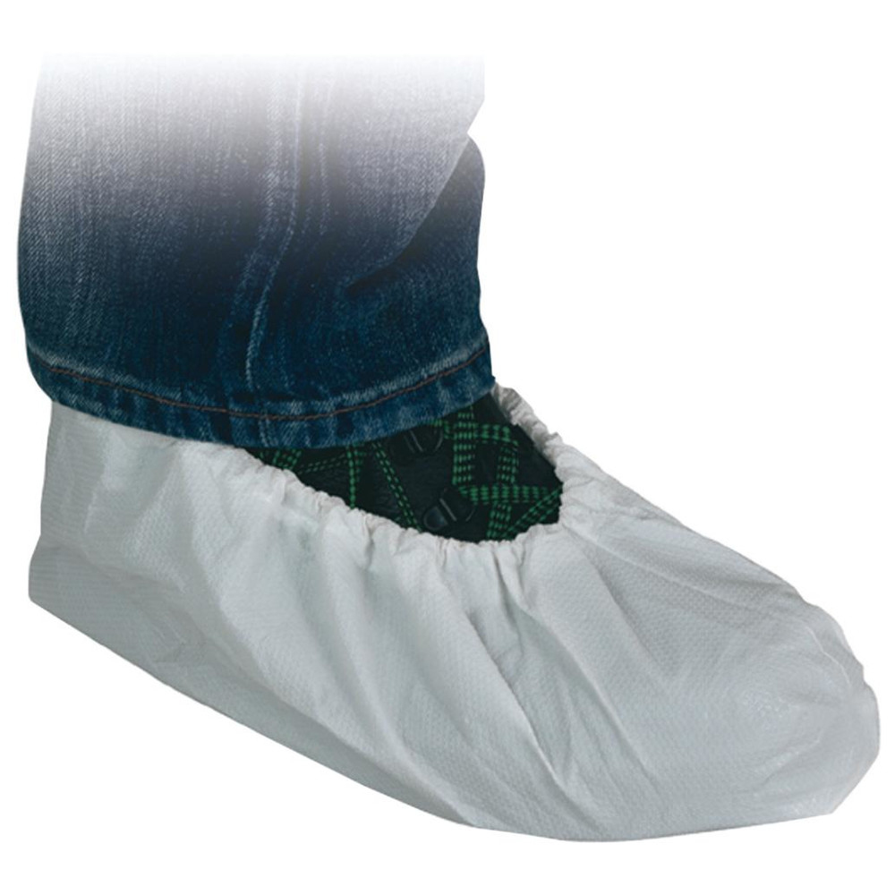 Einwegüberschuh, PE, 17 cm hoch, weiß