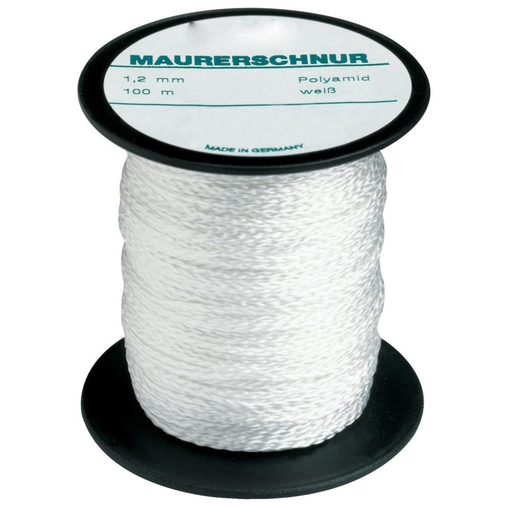 Kordel Polyamid 1,2 mm 50m weiß