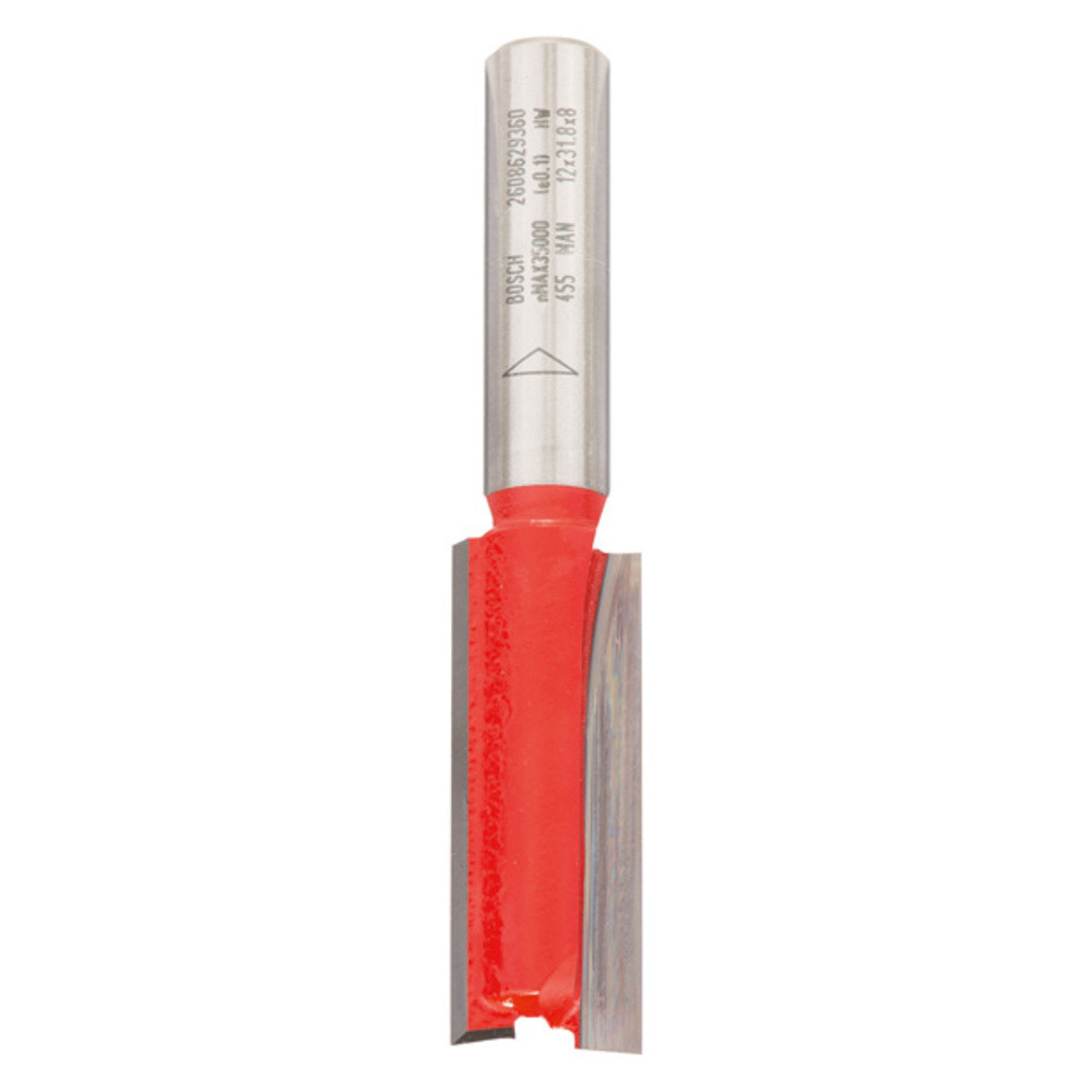 Nutfräser Expert for Wood, Carbide, D 12 mm, L 31,8 mm, S 8 mm