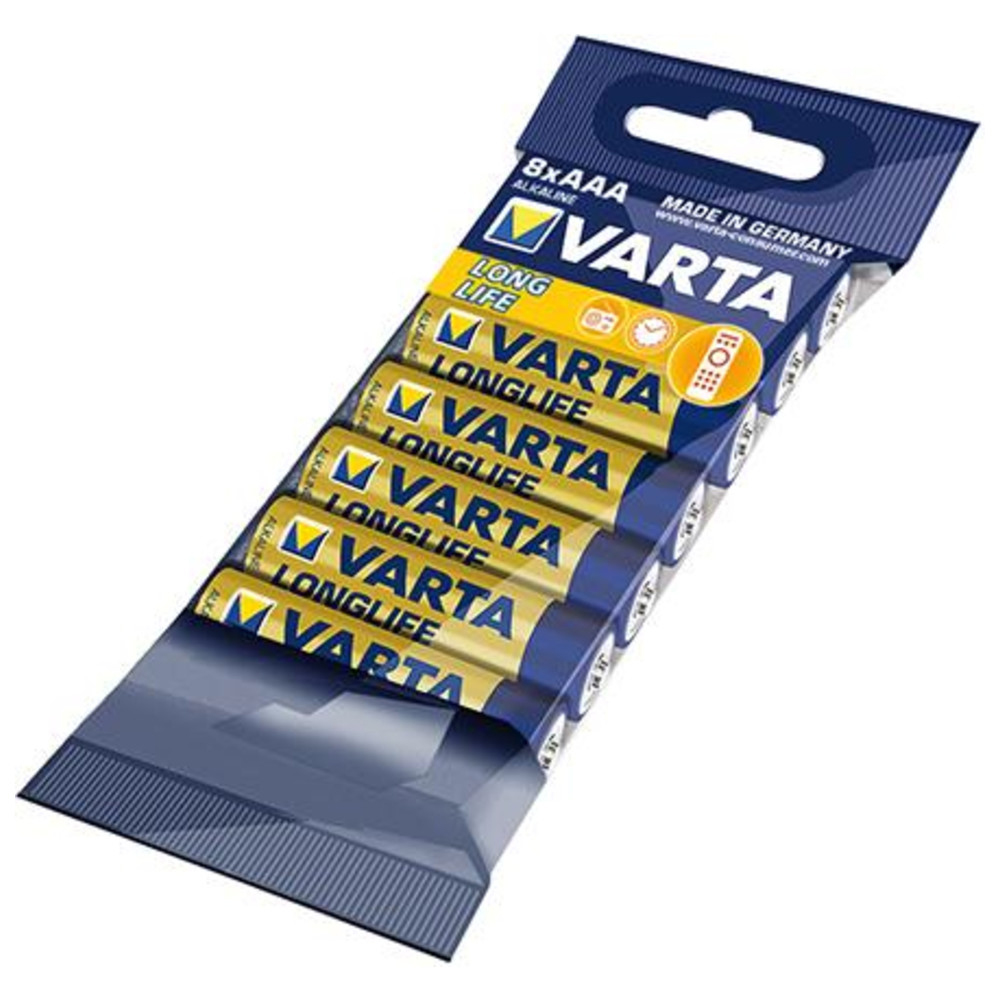 Batterie Longlife AAA, 8-er Folie