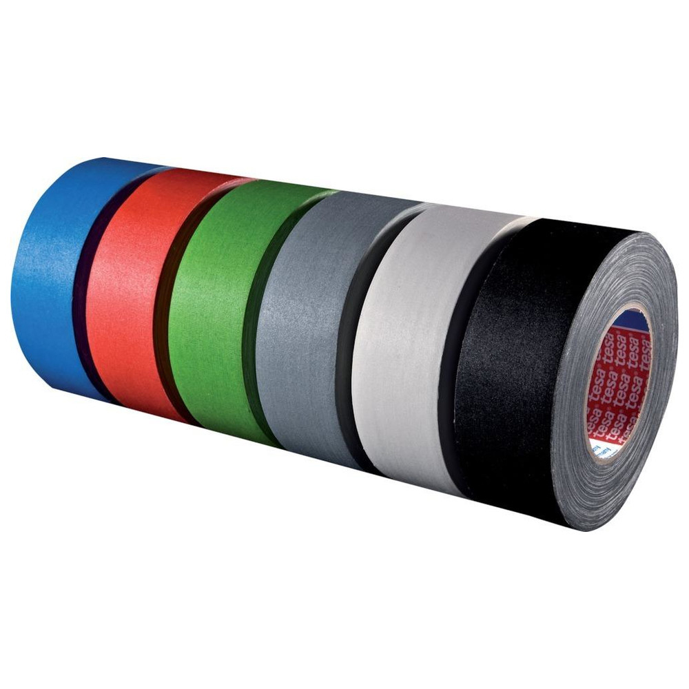 Gewebeband 4671 50 m x 50 mm, mattschwarz