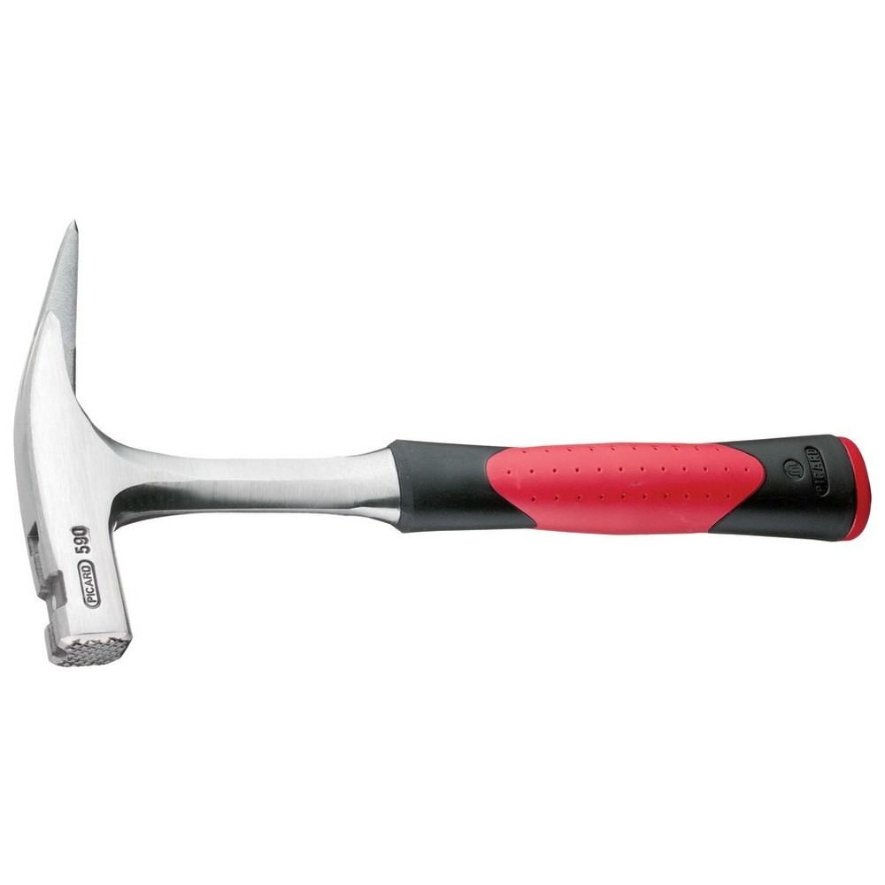 Latthammer TPE geraut mit Magnet-Nagelhalter 700g